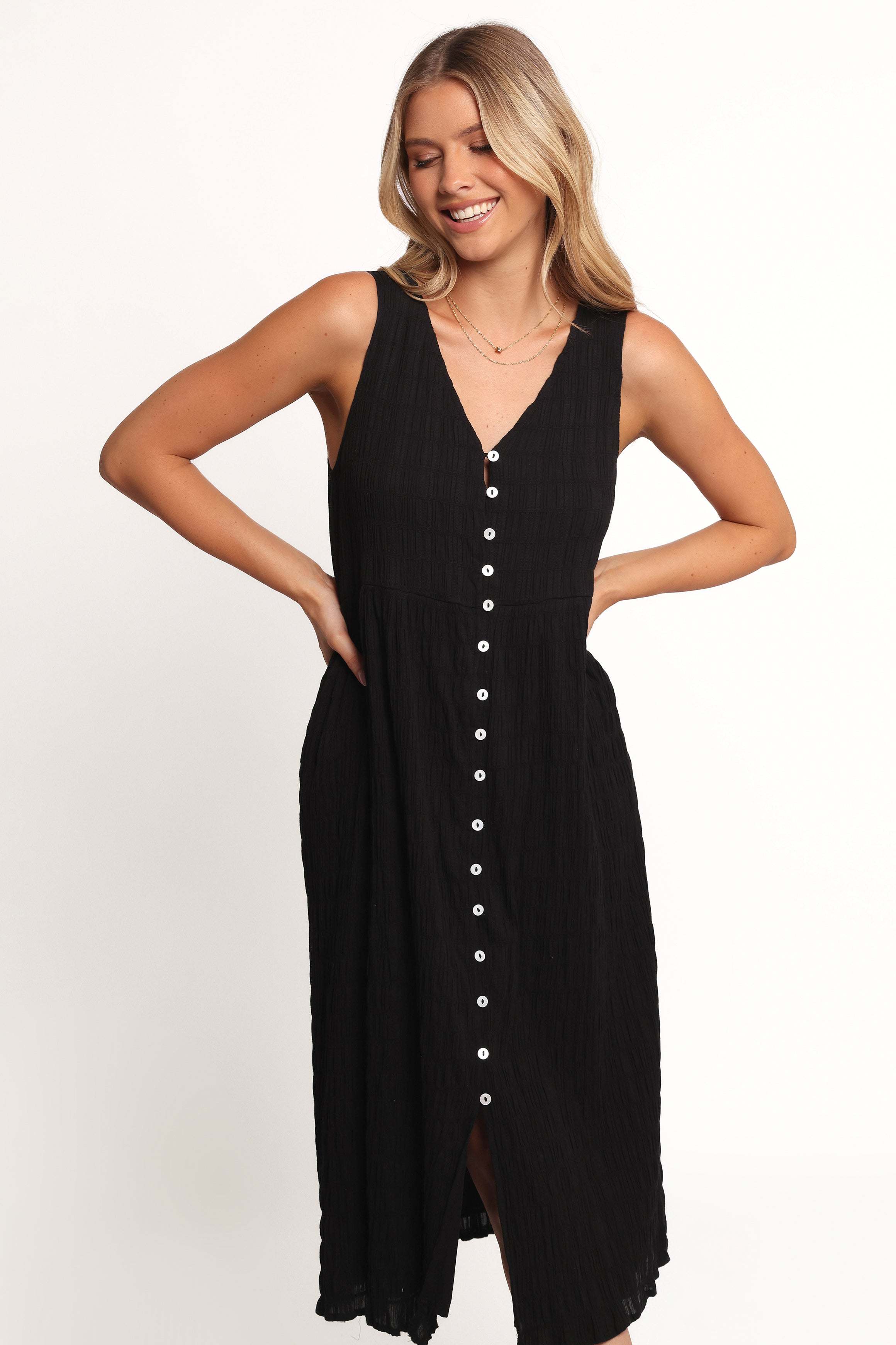 Sam Midi Dress - Black - XL - Image 30